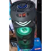 FQL- 6508, Rechargeable Portable Speaker With Bluetooth, FM Radio, USB Port DC 5v, Equalizer, AUX Input, TF Card, And Wired Microphone - Black