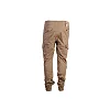 Men's Khaki Track Pants Cargo Trouser - Brown