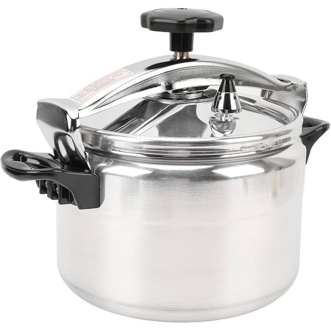 11L Non Electric Stainless Steel Pressure Cooker - Silver