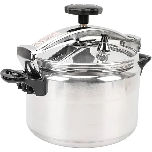 7L Kaisa Villa Aluminium Pressure Cooker - Silver