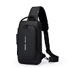 Multi Purpose Chest Cross Bag - Black