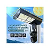 4G 2-in-1 Solar Street Light Camera Outdoor, 12MP Dual Lens PTZ Wireless Security Cam, Two-Way Audio, Motion Detection, Night Vision, IP66 Waterproof, Home Surveillance System