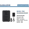 Global Star Professional Rechargeable speaker With 2 Microphones T802 (No included speaker stand)