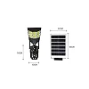 4G 2-in-1 Solar Street Light Camera Outdoor, 12MP Dual Lens PTZ Wireless Security Cam, Two-Way Audio, Motion Detection, Night Vision, IP66 Waterproof, Home Surveillance System
