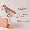 Flawless Pedicure Tool, Rechargeable & Cordless, Removes Calluses, Remove Hard, Dry & Cracked Skin on Feet, Two Speeds, Two Heads, Built-In LED Light