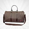 GENEVA Large Capacity Unisex Duffel Bag - Brown
