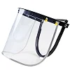 Safety Helmet Face Shield Transparent PVC Grinding Cutting Protection Full Face Lightweight Industrial Use
