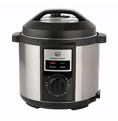 MIDEA 6Liters Electric Pressure Cooker 1000W I MY-CJ6002W - Silver