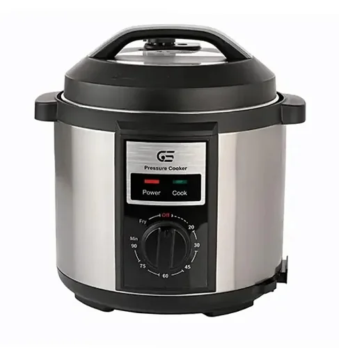 MIDEA 6Liters Electric Pressure Cooker 1000W I MY-CJ6002W - Silver