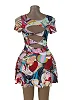 Adult ladies Free Size Swimming Costume Swimwear ( 20 - 32 years) - Multicolor