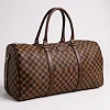 Unisex Duffel Bag - Brown