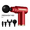 Mini Massage Gun Professional Portable with Low Noise Type C Load 6 Speed 4 Massage Heads, Back and Neck Massager