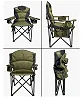 Folding Camping Chair With Cup Holder - Multicolor