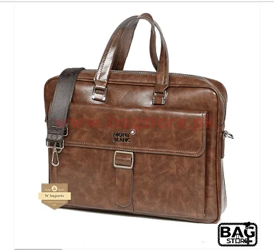 Messenger Laptop Bag for Men &amp; Women Outdoor Travel Business Pu Leather