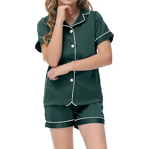 Women's Two Piece Pajama Sleepwear- Multicolor