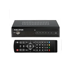 Phelistar Free to Air Digital Decoder 1080p - Black