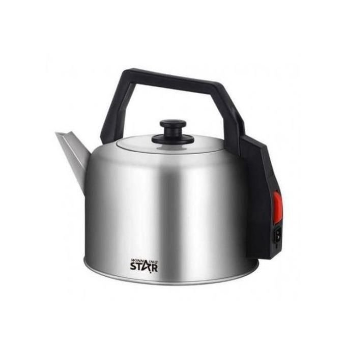 Winningstar 5Litre Cordless Stainless Steel Electric Kettle - Silver