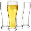 Set Of 6 Beer Glasses, Juice, Water  480ml - Clear