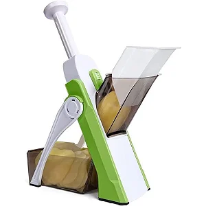 All In 1 Multi-Purpose Mandoline Slicer, Chopper, Dicer Ideal For Vegetable & Fruits Chopper Cutter With Stainless Steel Blade
