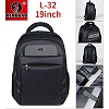 Men's Denggao Backpack Laptop Bag-Black