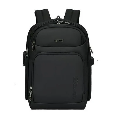 Wiersoon Business Laptop Backpack, Travel Backpack - Black