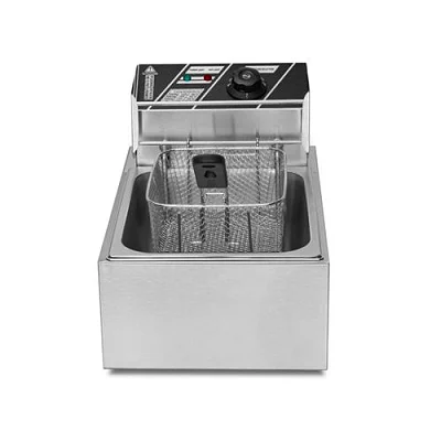 Global Star Electric Deep fryer 6 liters - Silver
