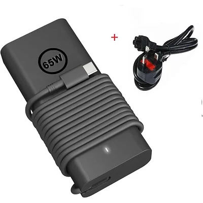 DELL USB Type C Charger 65W for Laptop With Power cable