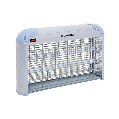Olsenmark Fly &amp; Insect Killer - Powerful Fly Zapper 2x15W UV Light Tube - Electric Bug Zapper, Insect Killer, Fly Killer, Wasp Killer