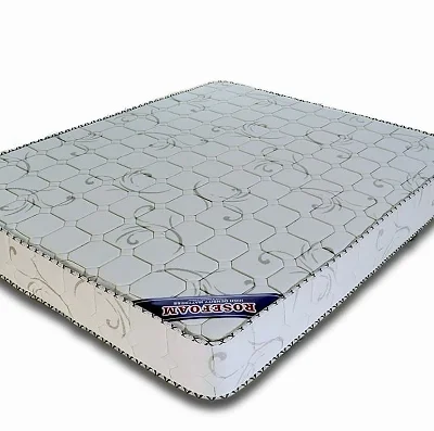 10 Inch Rosefoam 6*6 High Density Smart Mattress  - Multicolor
