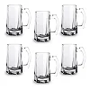 6 Pieces Set Of Large Beer Glasses For Use In Bars Homes Restaurants
