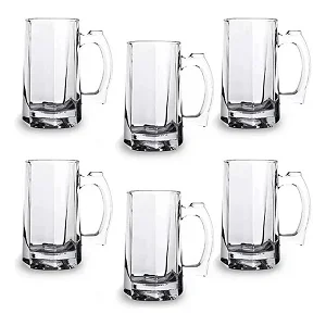 6 Pieces Set Of Large Beer Glasses For Use In Bars Homes Restaurants