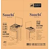 Saachi 2 Gas + 2 Electric Stainless Steel Stove/Cooker With Gas Oven