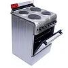 Blueflame 50cm X 50cm Full Electric Cooker S504ERF ( Made In Turkey ) - Stainless Steel