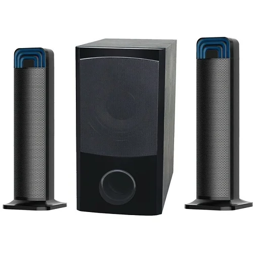 Global Star GS-002 2.1CH Sound Bar System - Bluetooth, FM Radio - Black