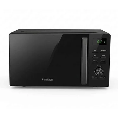 Blueflame 20L Digital Microwave Oven With Auto-Cook &amp; Quick Defrost - Black