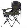 Heavy Duty Foldable Camping Chair - Green
