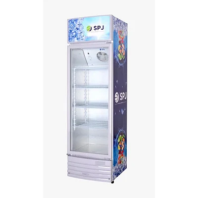 SPJ 400L Beverage Cooler Chiller Showcase Glass Display Fridge - White (3YRS WRNTY) (Copy)