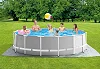 Intex Prism 305x76cm Metal frame Portable Swimming Pool - Blue