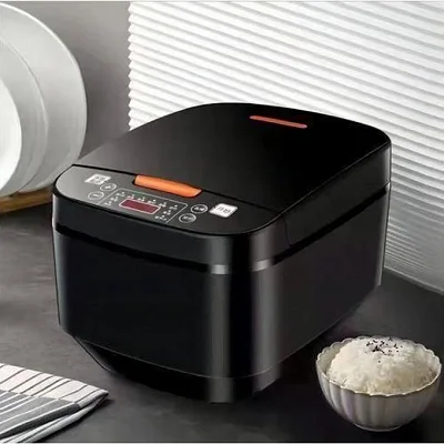 5L Multi functional Non stick Rice Cooker - Black