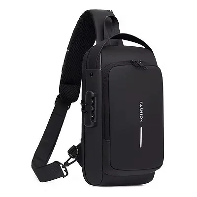 Classic  Shoulder Bag/ Cross Body Bag - Black