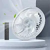 Modern LED Ceiling Fan with Light - 7 Blades,Remote Control