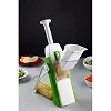 All In 1 Multi-Purpose Mandoline Slicer, Chopper, Dicer Ideal For Vegetable & Fruits Chopper Cutter With Stainless Steel Blade