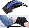 Back Stretcher Multi-level Adjustable Back Massager - Black
