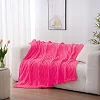 5*6 Soft warm  Fleece Throw Blanket -Pink