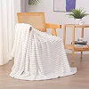 5*6 Soft warm  Fleece Throw Blanket - White