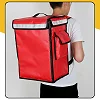 Professional Insulated Food Delivery Backpack with Reflective Safety Strip - Multicolor