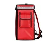 Professional Insulated Food Delivery Backpack with Reflective Safety Strip - Multicolor