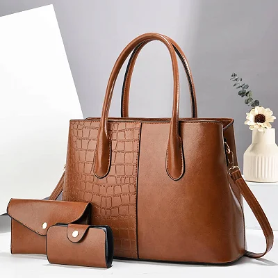 Ladies Classic Hand Bag with a Wallet