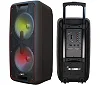 Jazz JZ-2100 Portable Bluetooth Speaker With Built-in Microphones, FM Radio, USB & SD Card Playback