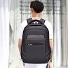 Men's Classic Denggao Backpack Laptop Bag-Black